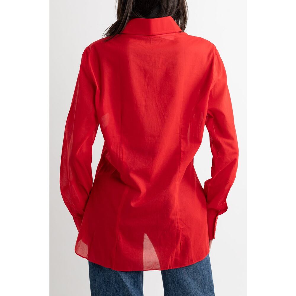 Red Vintage Button Down - image 3